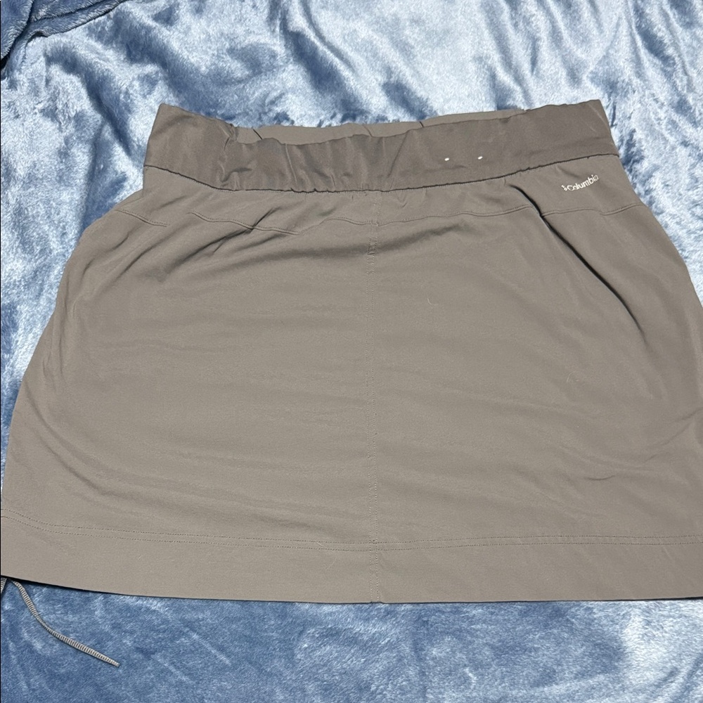 Columbia Women's Skort XL gray hiking athletic skort outdoor light weight